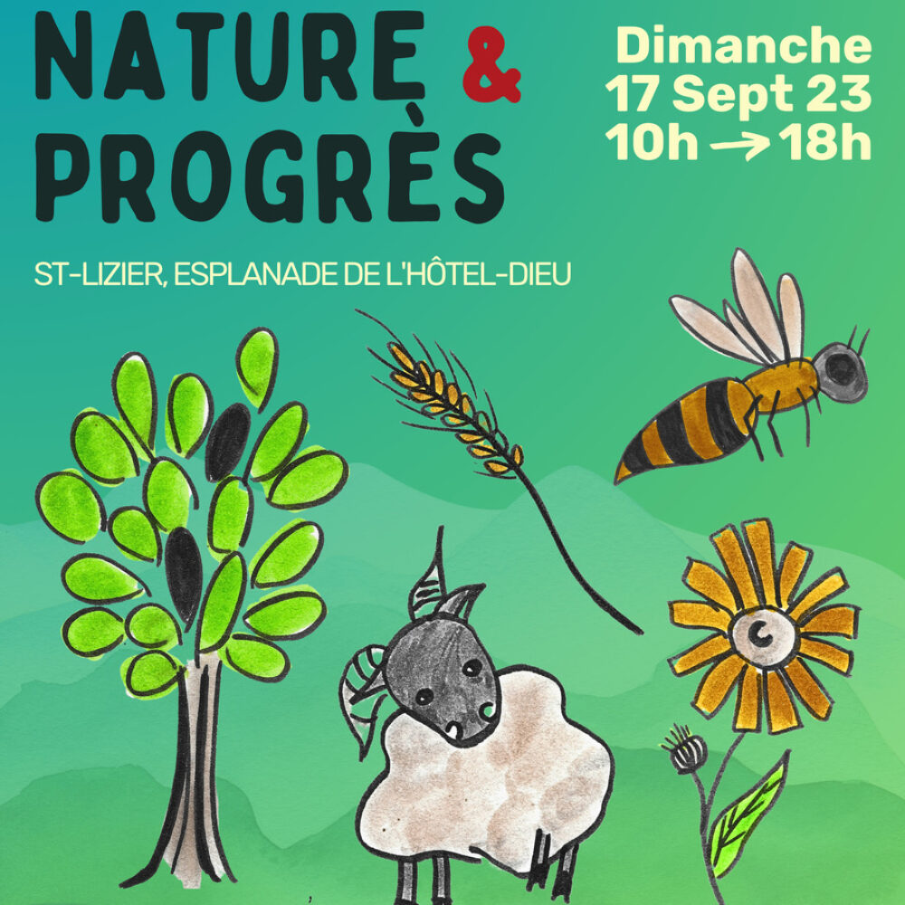 Marché Nature & Progrès 2023 (producteur.ices, transformateur.rices, ateliers, rencontres)